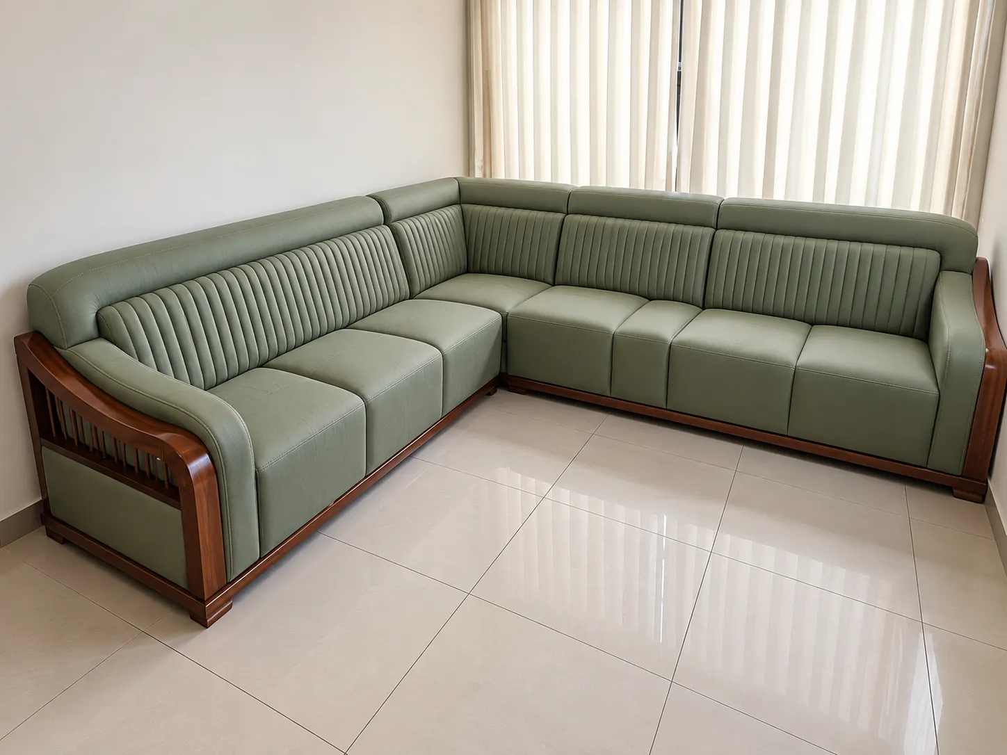 Premium Sofa 7 refined minimalist luxury sofa with deep seating comfort