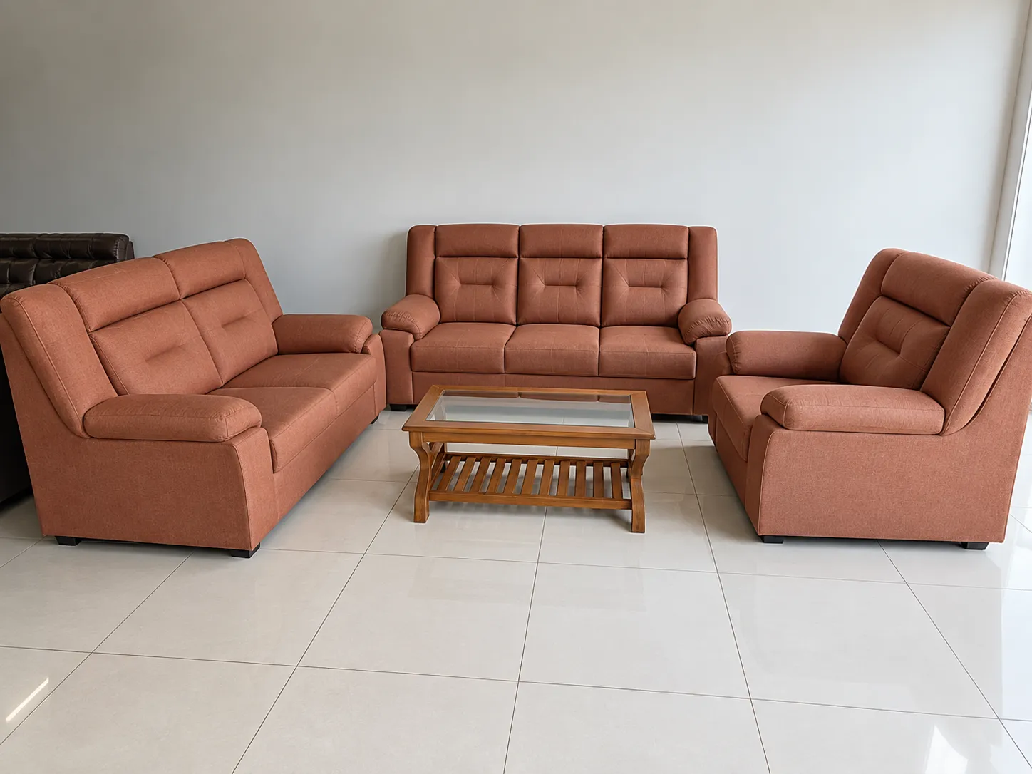 Premium Sofa 8 architectural designer living room sofa with supportive back cushions
