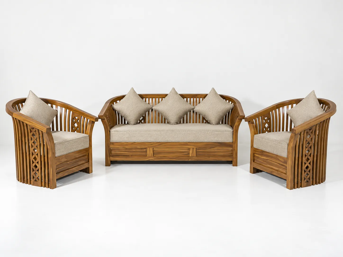 Sofa 13 sleek apartment sofa with high-density foam cushioning