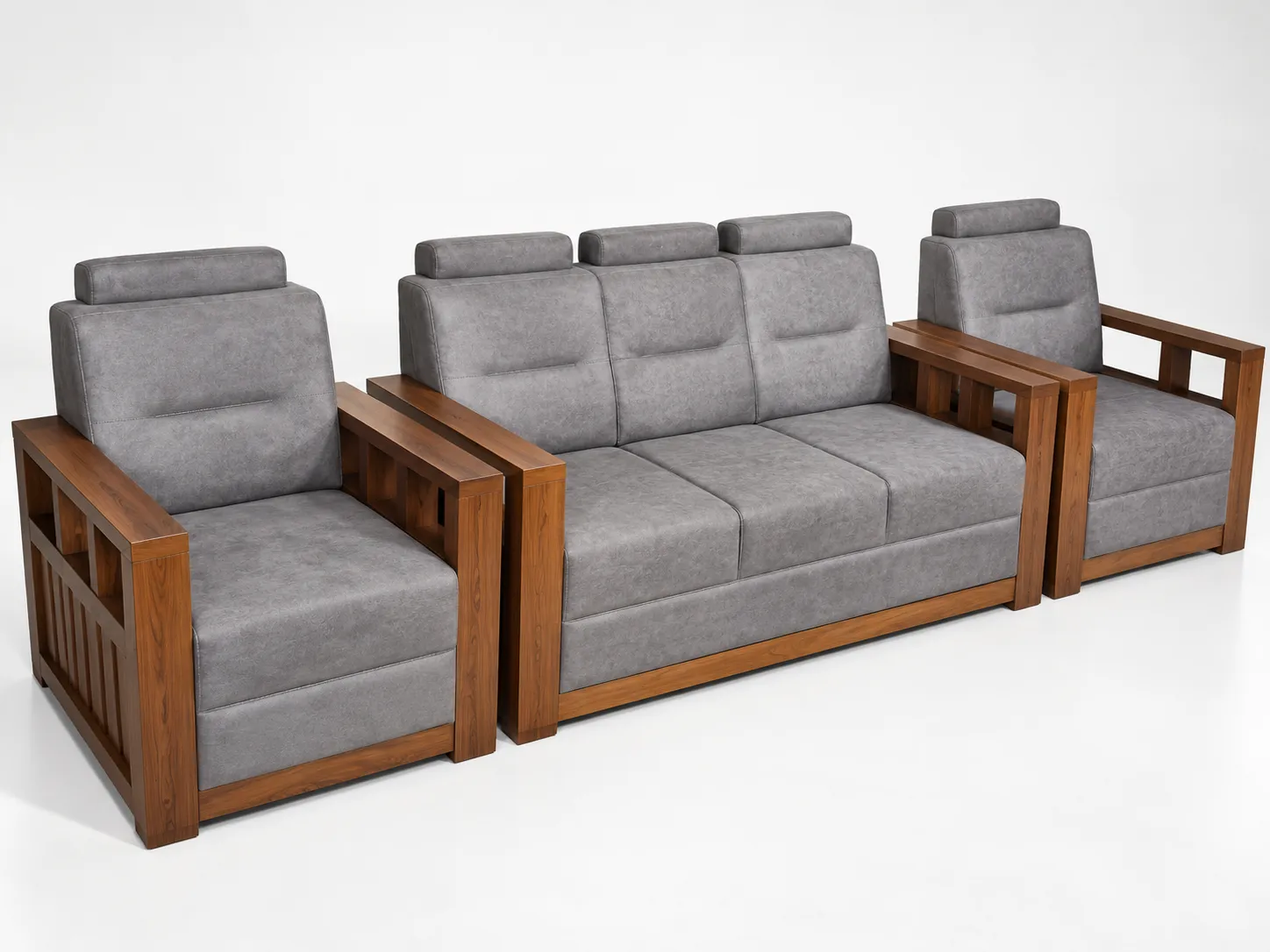 Sofa 19 cozy contemporary sofa with supportive backrest cushions